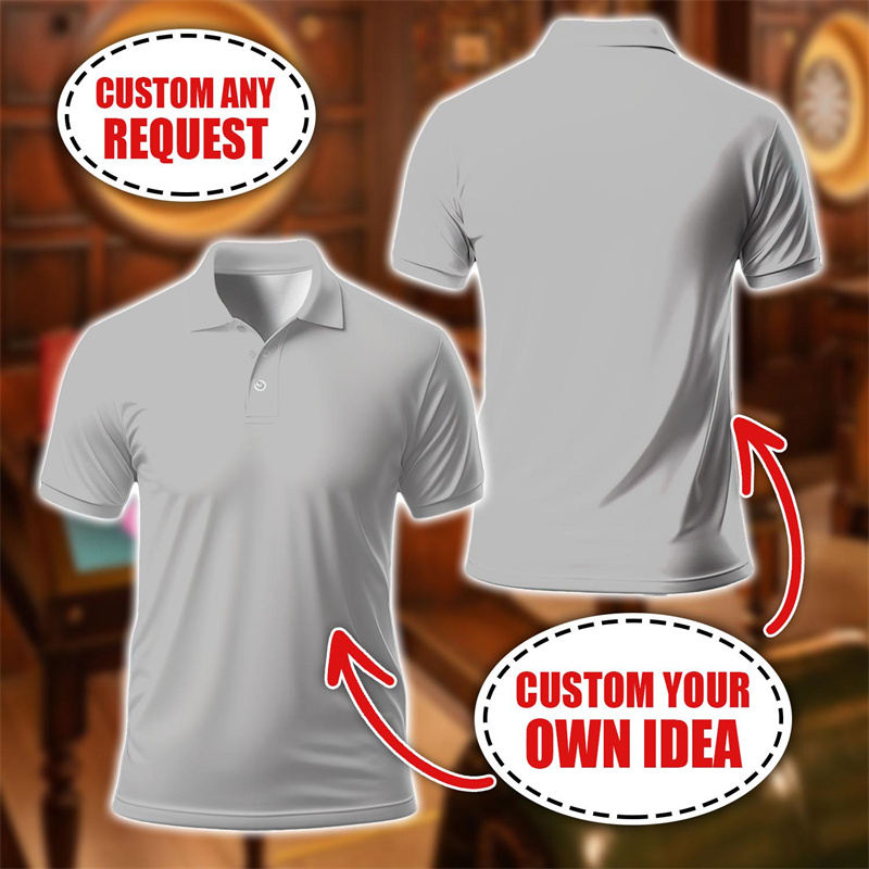 3D Printing Requests - Personalized Custom Polo Shirt Custom Any