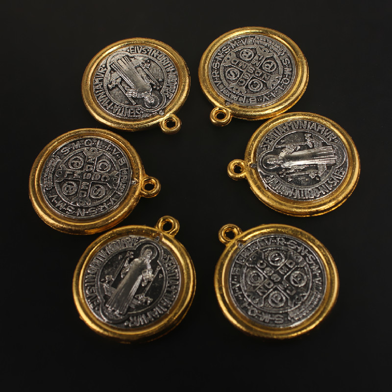 3D Printing Jewellery - 6pcs 3D Silver Plated Gold Color