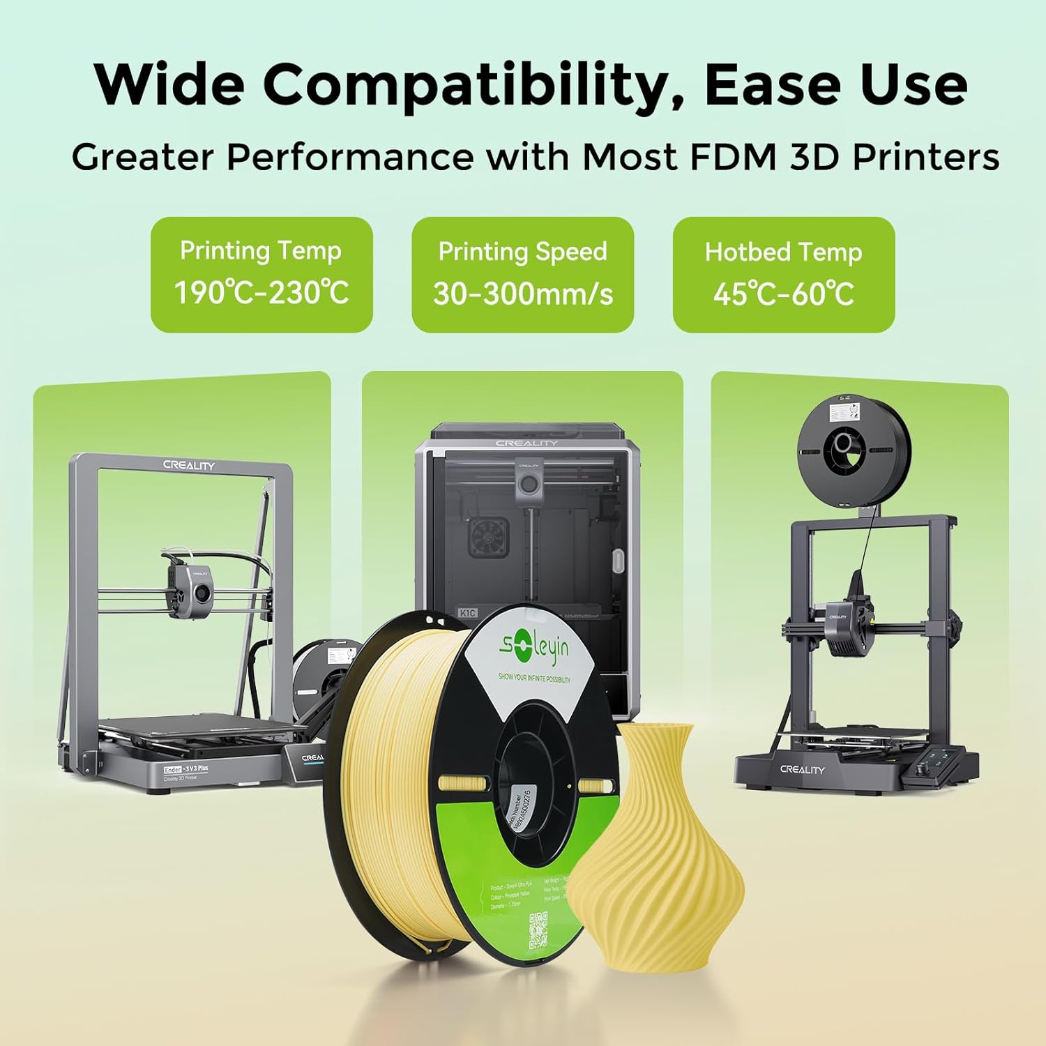 3D Printing Result - Creality Premium PLA 3D Printer Filament