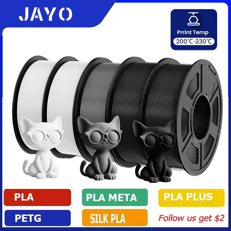 Tpu Flexible Filament - JAYO 5Rolls PLA/PLA Plus/petg/ABS/TPU/PLA meta/PLAYG/HS-PLA 3D