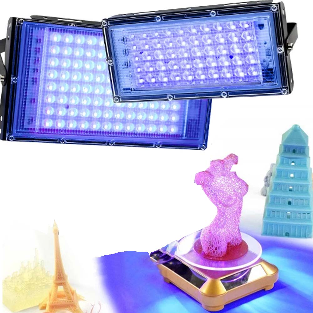 220V 50W 300W LED Ultraviolet  - 3D Printing Uv Sensitive Resin ulasan dan harga