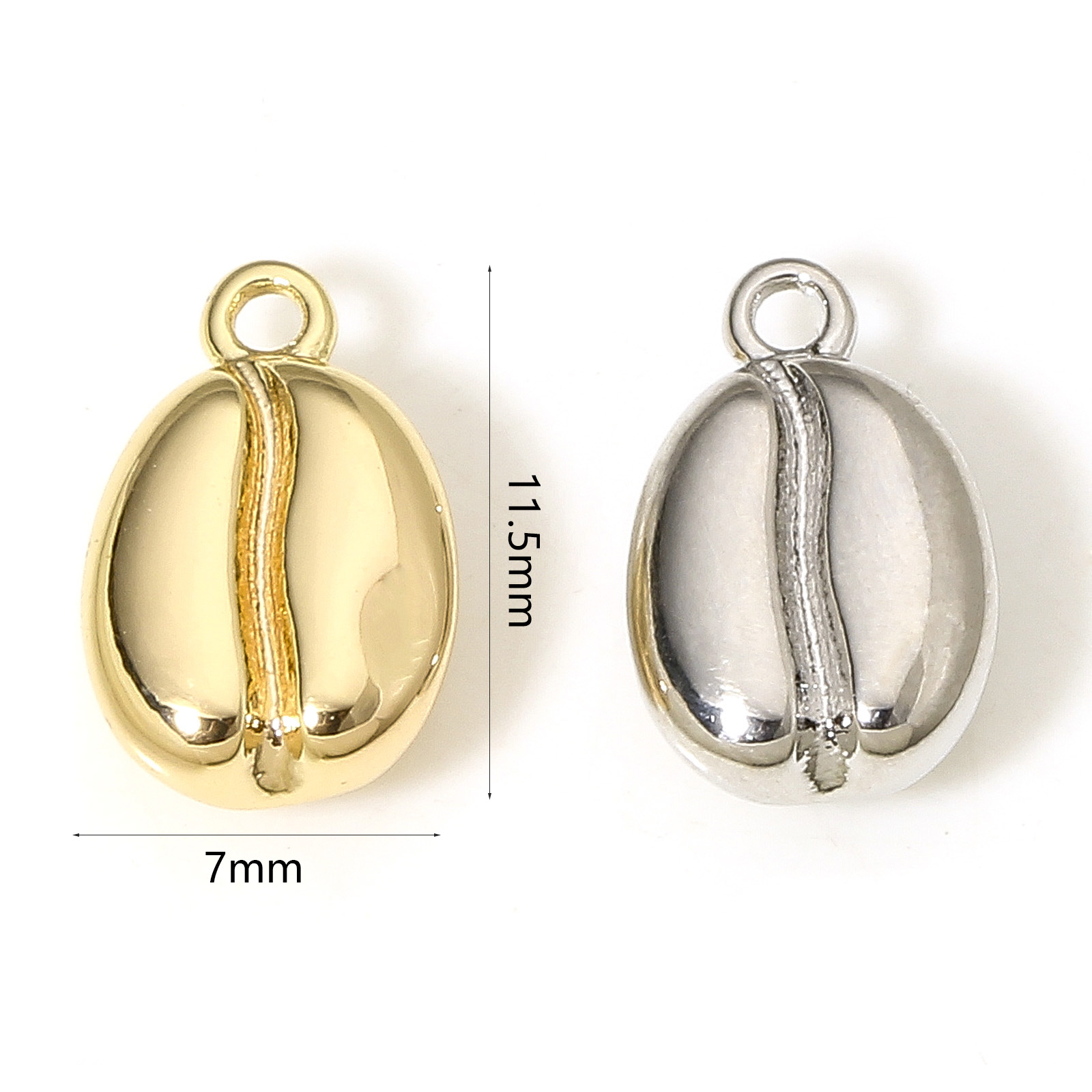 2pcs New Brass Charms Gold Col - 3D Printing Jewellery ulasan dan harga