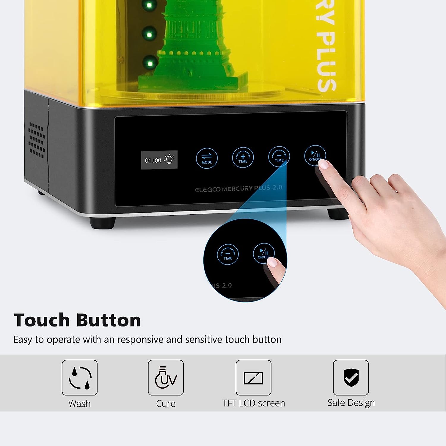 ELEGOO Mercury Plus 2.0 3D Pri - 3D Printing Sla ulasan dan harga