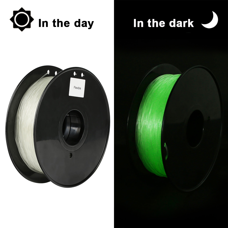 Luminous Filament Flexible TPU - Tpu Flexible Filament ulasan dan harga