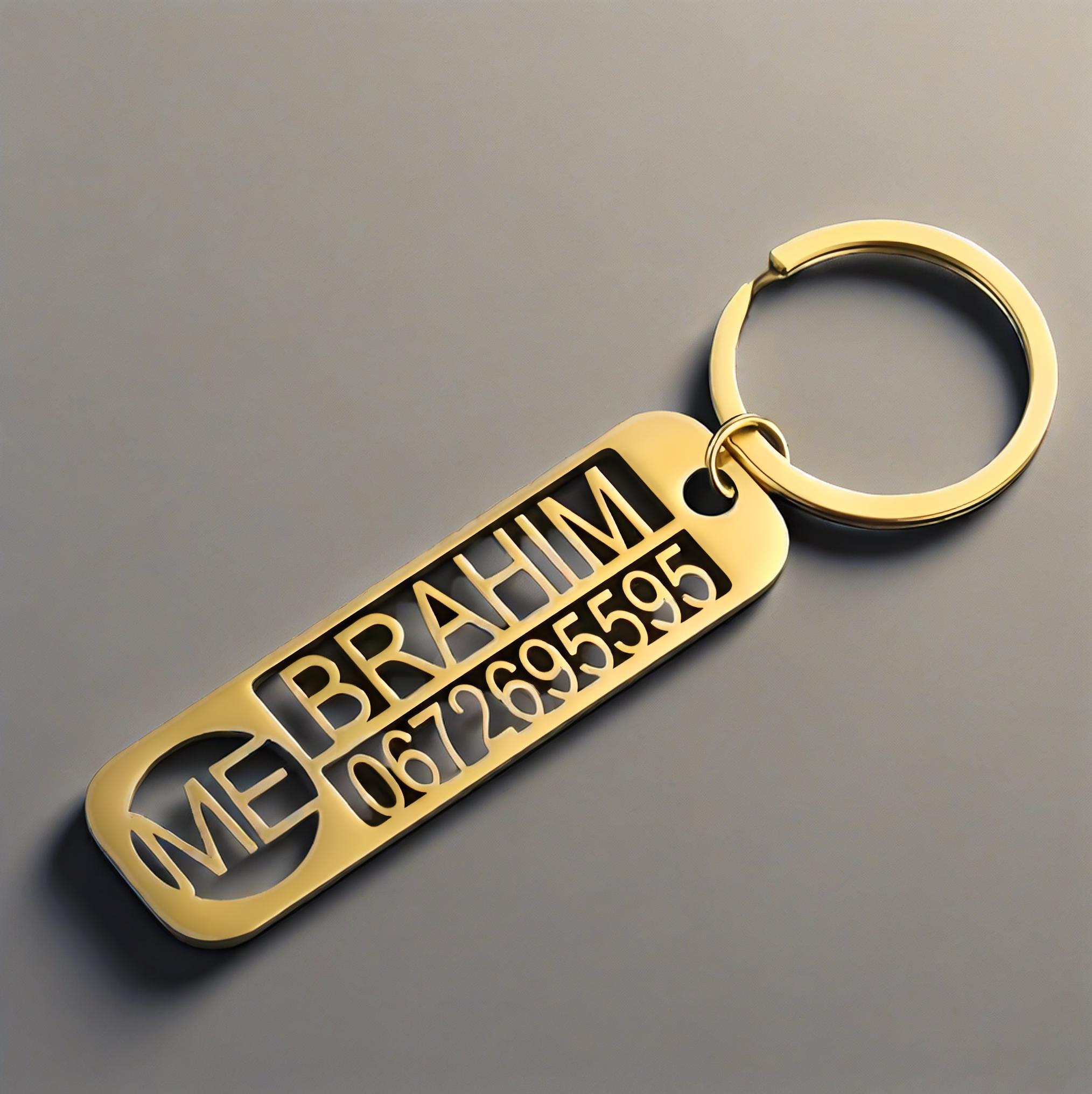 Custom Engraved Name Number Ke - 3D Printing Logo ulasan dan harga