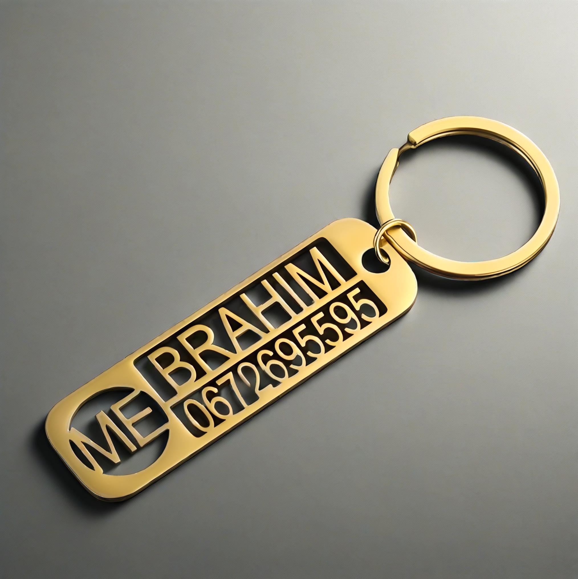 Custom Engraved Name Number Ke - 3D Printing Logo ulasan dan harga