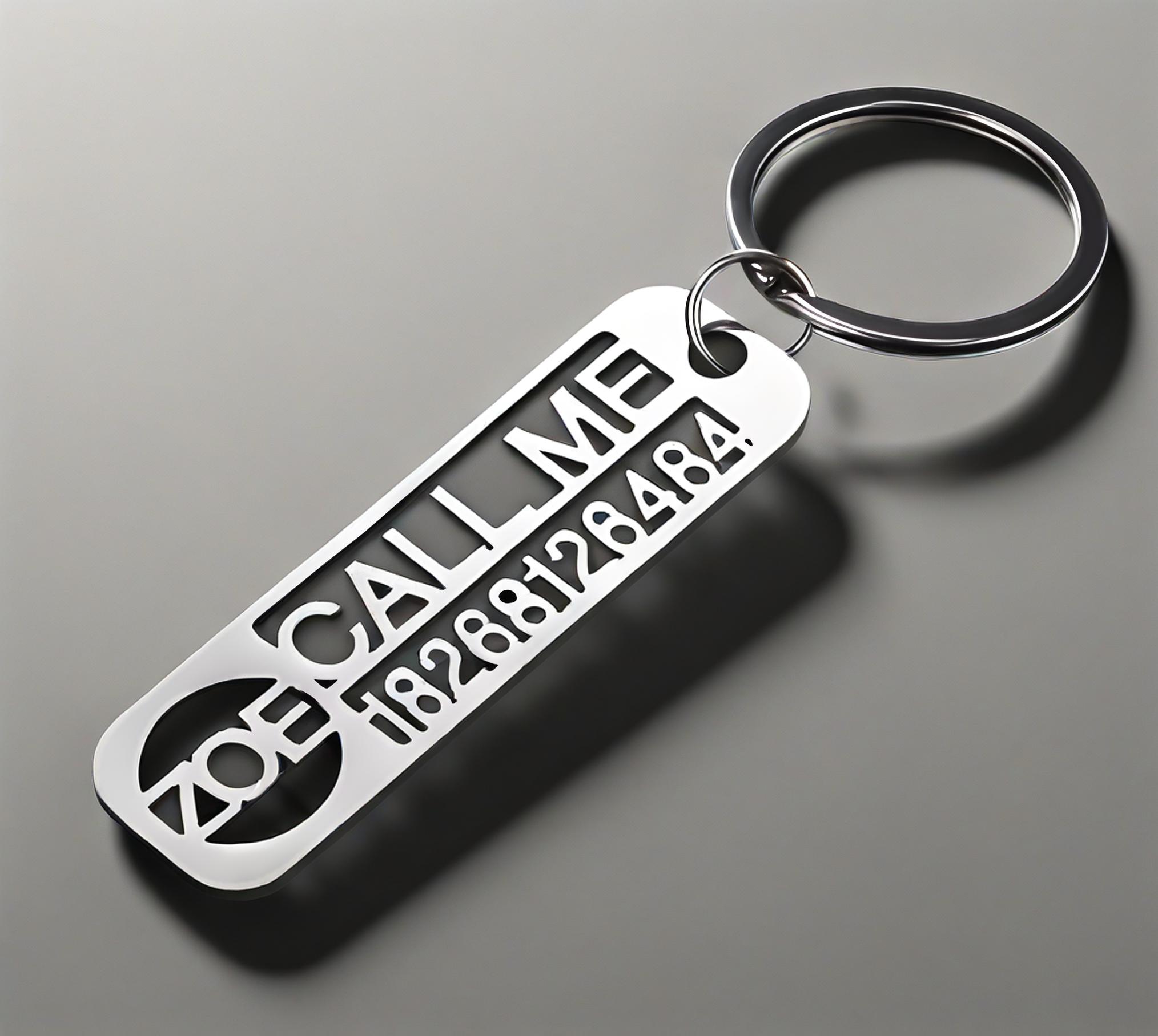 Custom Engraved Name Number Ke - 3D Printing Logo ulasan dan harga