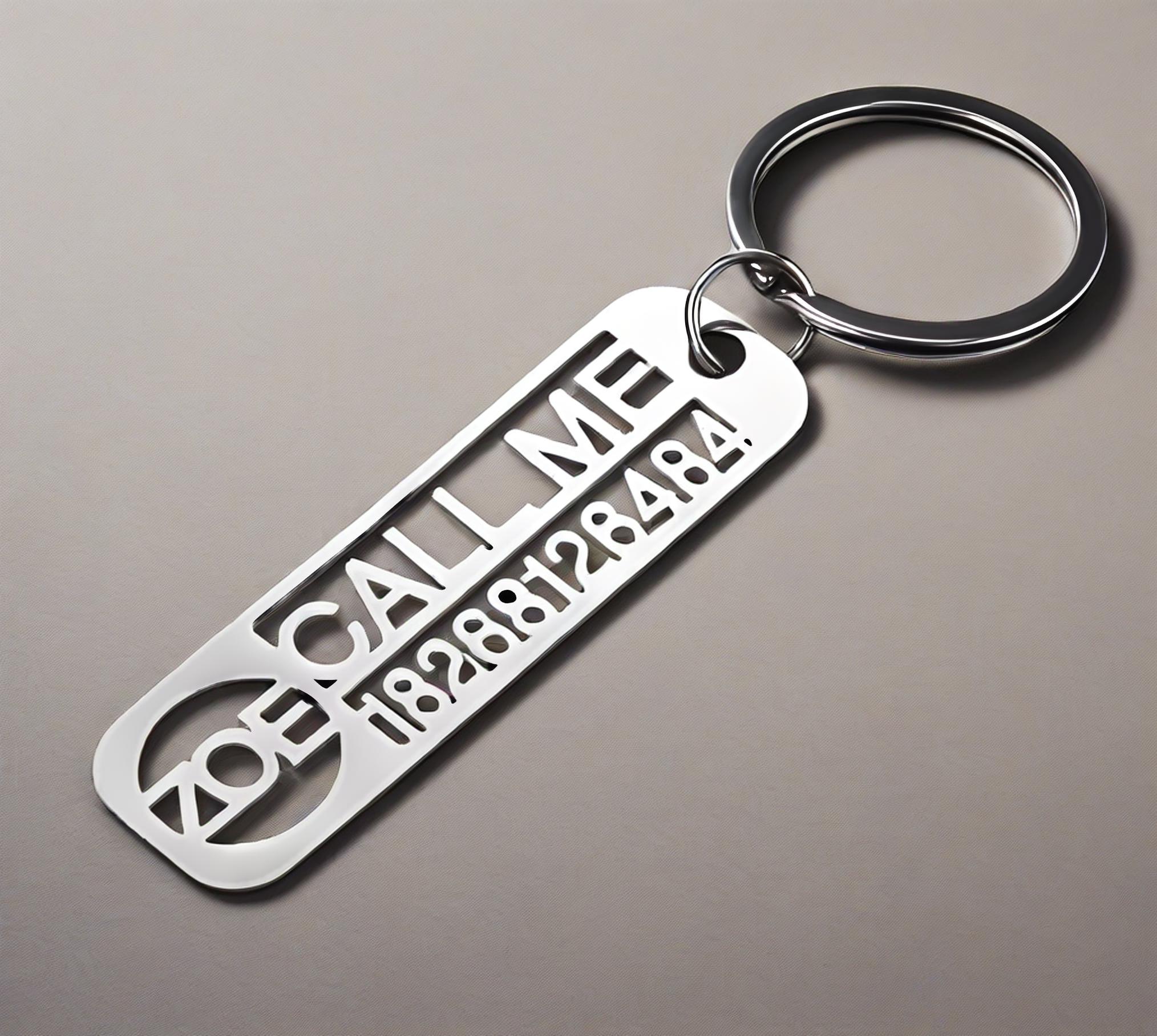 Custom Engraved Name Number Ke - 3D Printing Logo ulasan dan harga