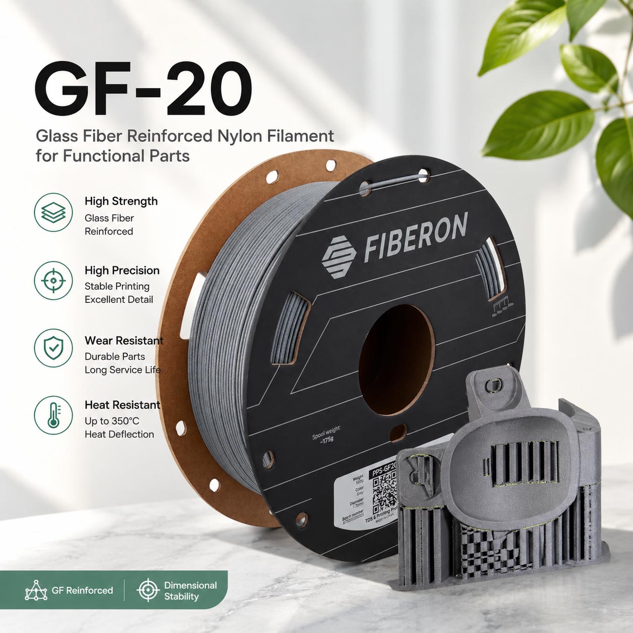 Polymaker PPS-GF20 3D Filament - Tpu Flexible Filament ulasan dan harga