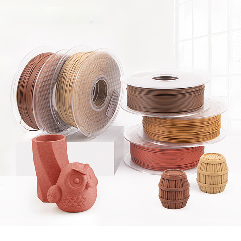 3D Printer Wood Filament PLA 1 - Tpu Flexible Filament ulasan dan harga