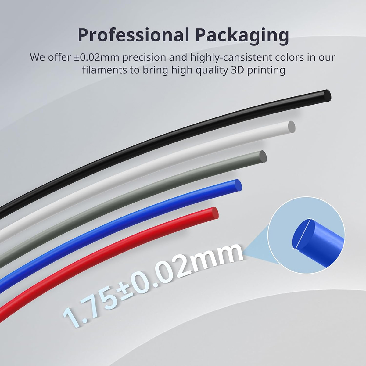 PLA 3D Printer Filament, 1.75m - Tpu Flexible Filament ulasan dan harga