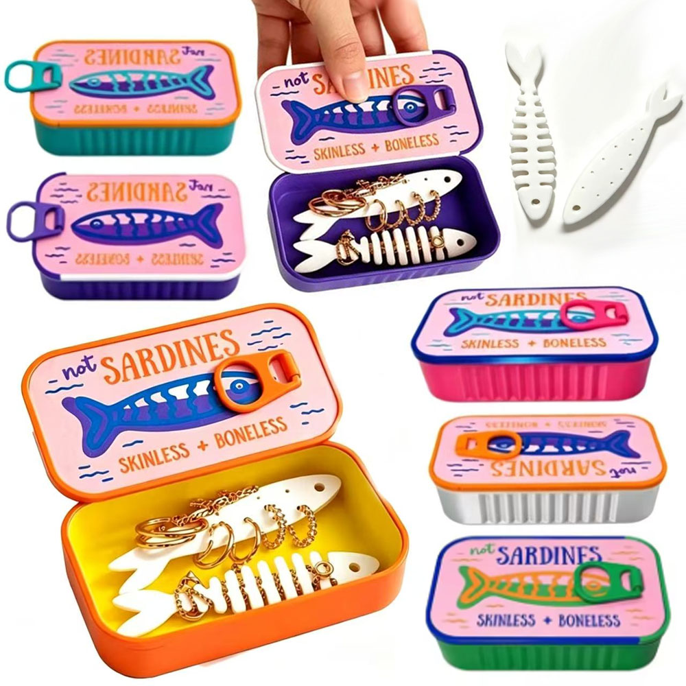 Sardine Tin Jewelry Box 3D Pri - 3D Printing Jewellery ulasan dan harga
