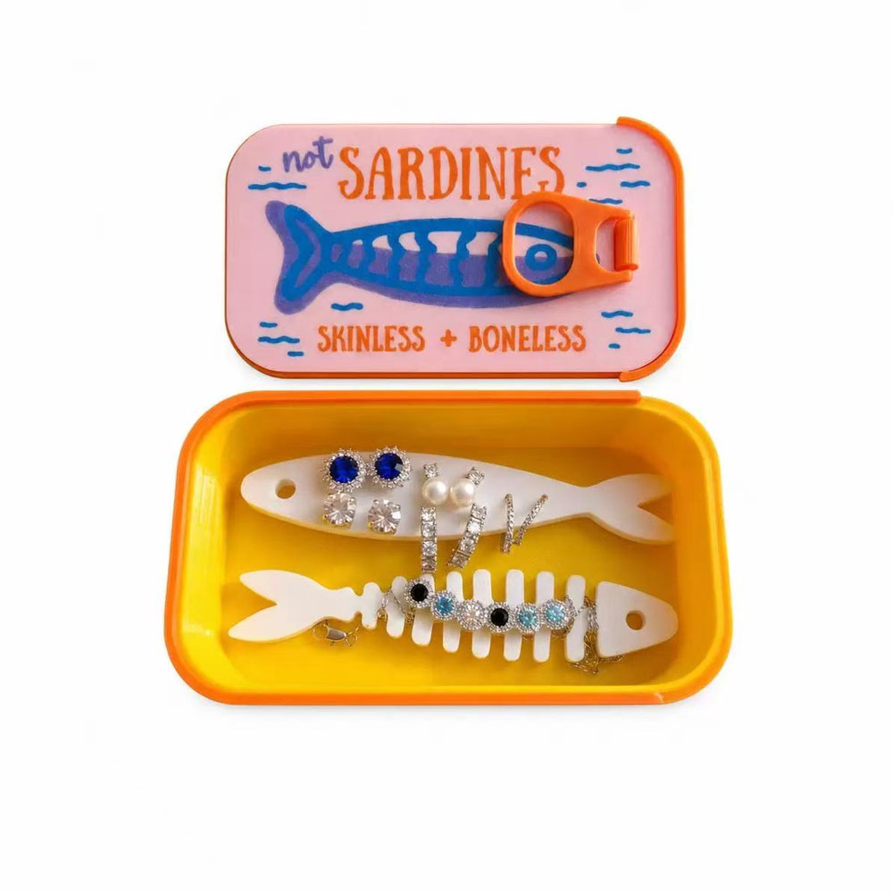 Sardine Tin Jewelry Box 3D Pri - 3D Printing Jewellery ulasan dan harga