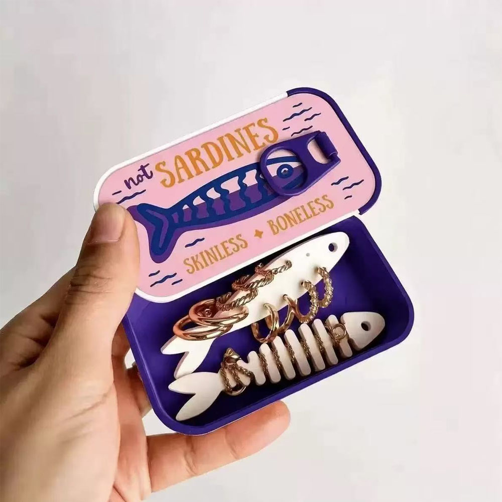 Sardine Tin Jewelry Box 3D Pri - 3D Printing Jewellery ulasan dan harga