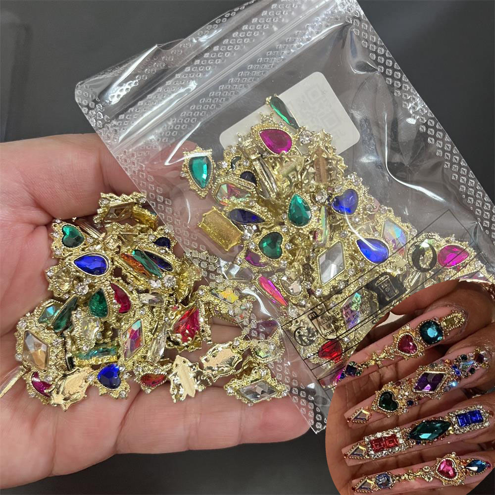 60PCS Mix Nail Art Rhinestones - 3D Printing Jewellery ulasan dan harga