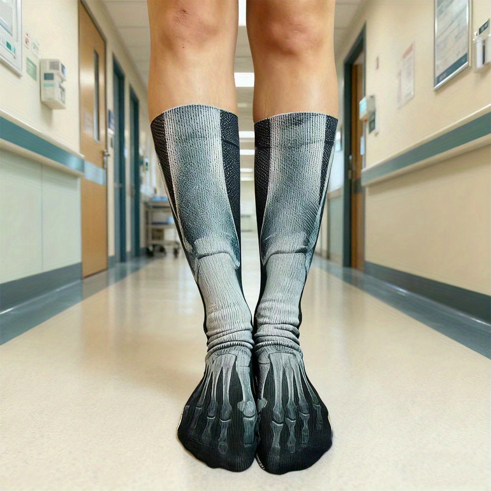 3D Skeleton X-Ray Crew Socks M - 3D Printing X Ray ulasan dan harga