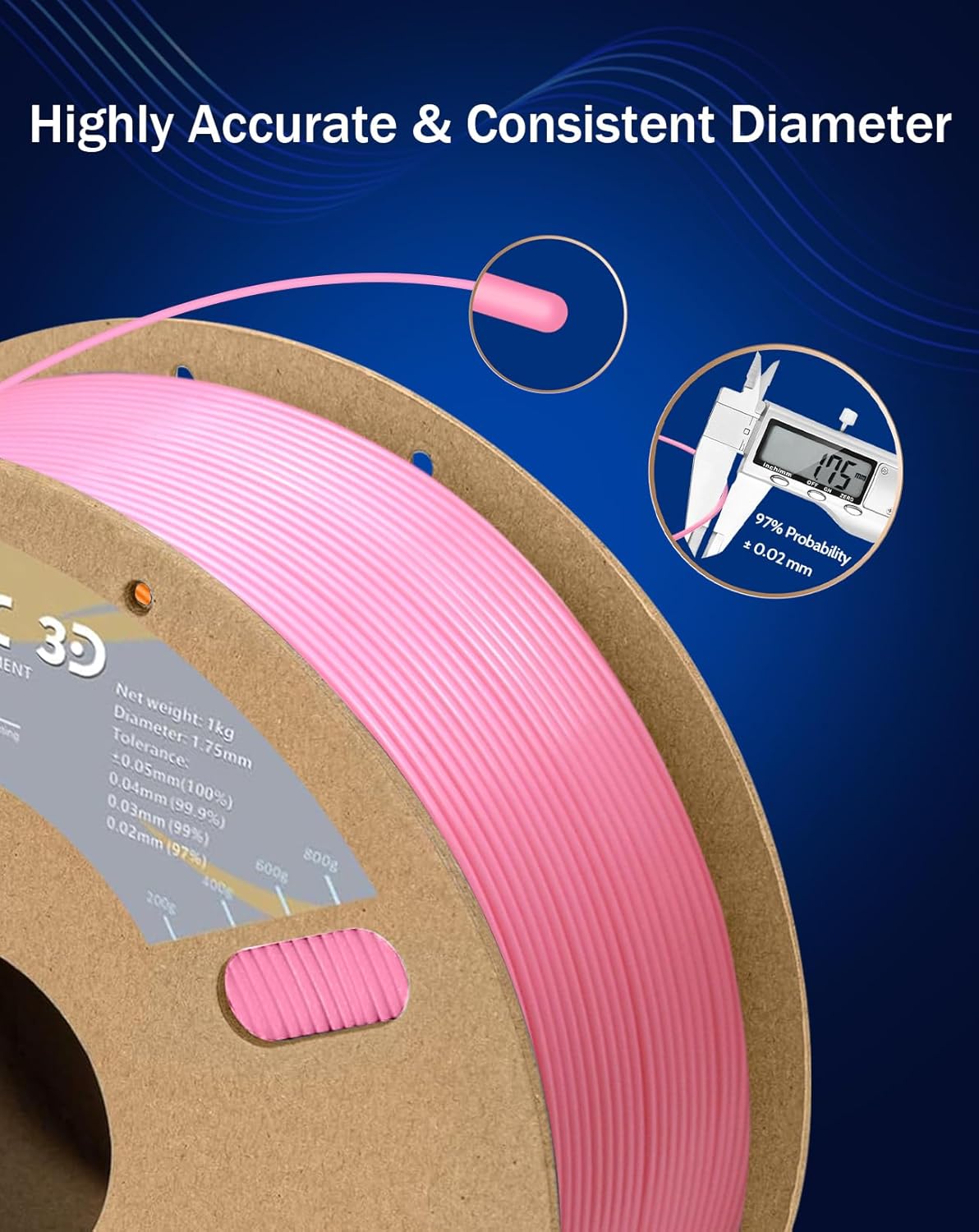 TPU pink  3D Printer Filament  - Tpu Flexible Filament ulasan dan harga