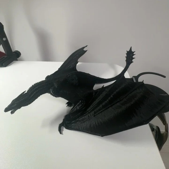 Flying Dragon 3D Printed Figur - 3D Printing For Dummies ulasan dan harga