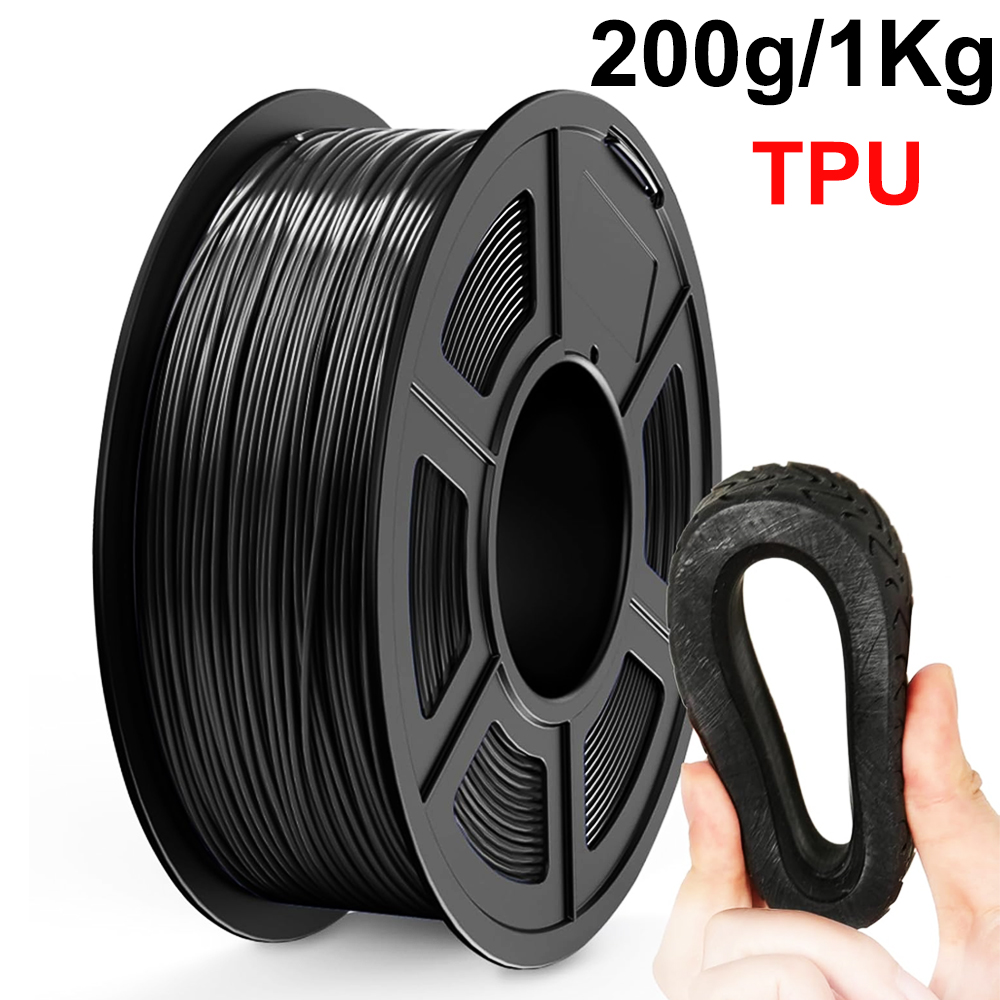 Flexible Filament TPU Black 3D - Tpu Flexible Filament ulasan dan harga