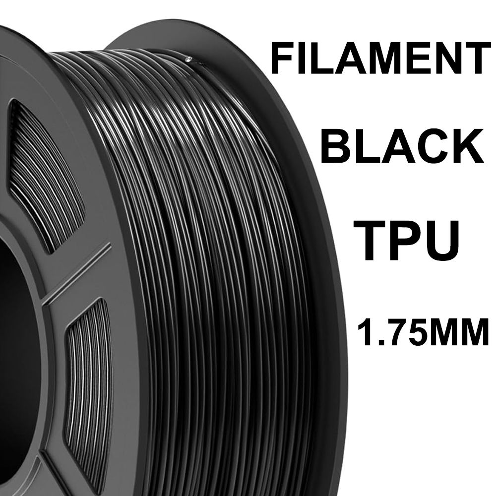 Flexible Filament TPU Black 3D - Tpu Flexible Filament ulasan dan harga