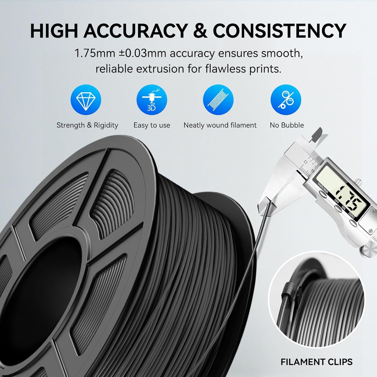 TPU Filament 1.75mm 250g/500g/ - Tpu Flexible Filament ulasan dan harga