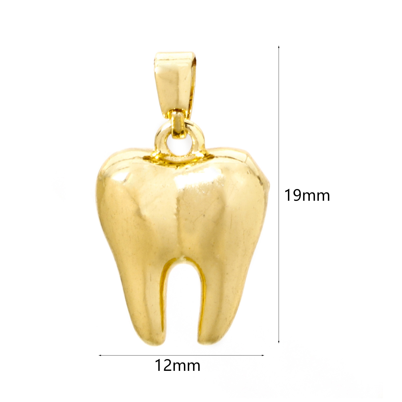 2pcs Mini Brass Charms Gold Co - 3D Printing Jewellery ulasan dan harga