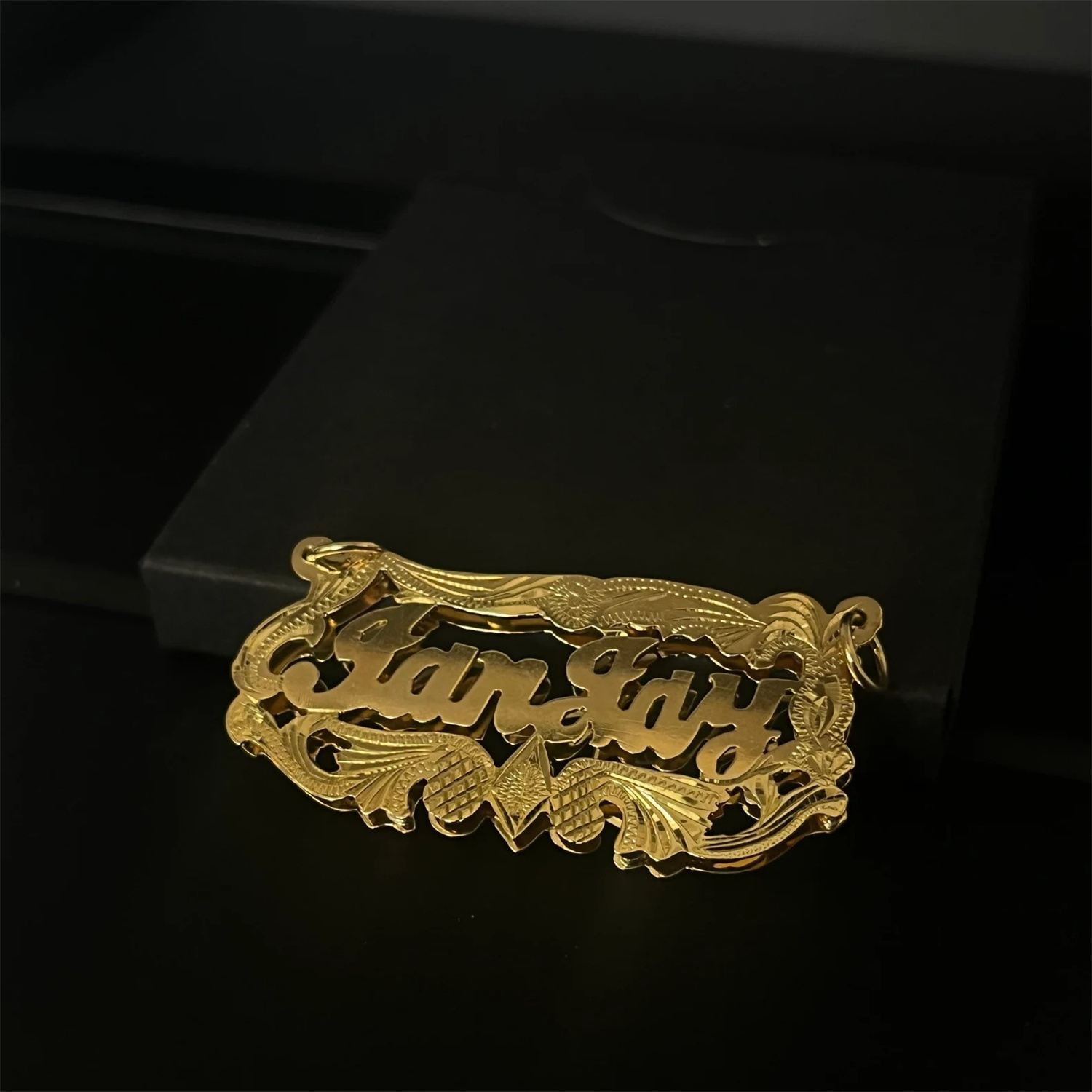 Custom 18K Gold Plated Double  - 3D Printing Jewellery ulasan dan harga