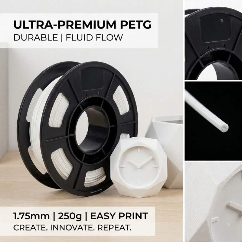 PETG white,gray,transparent,sk - Tpu Flexible Filament ulasan dan harga