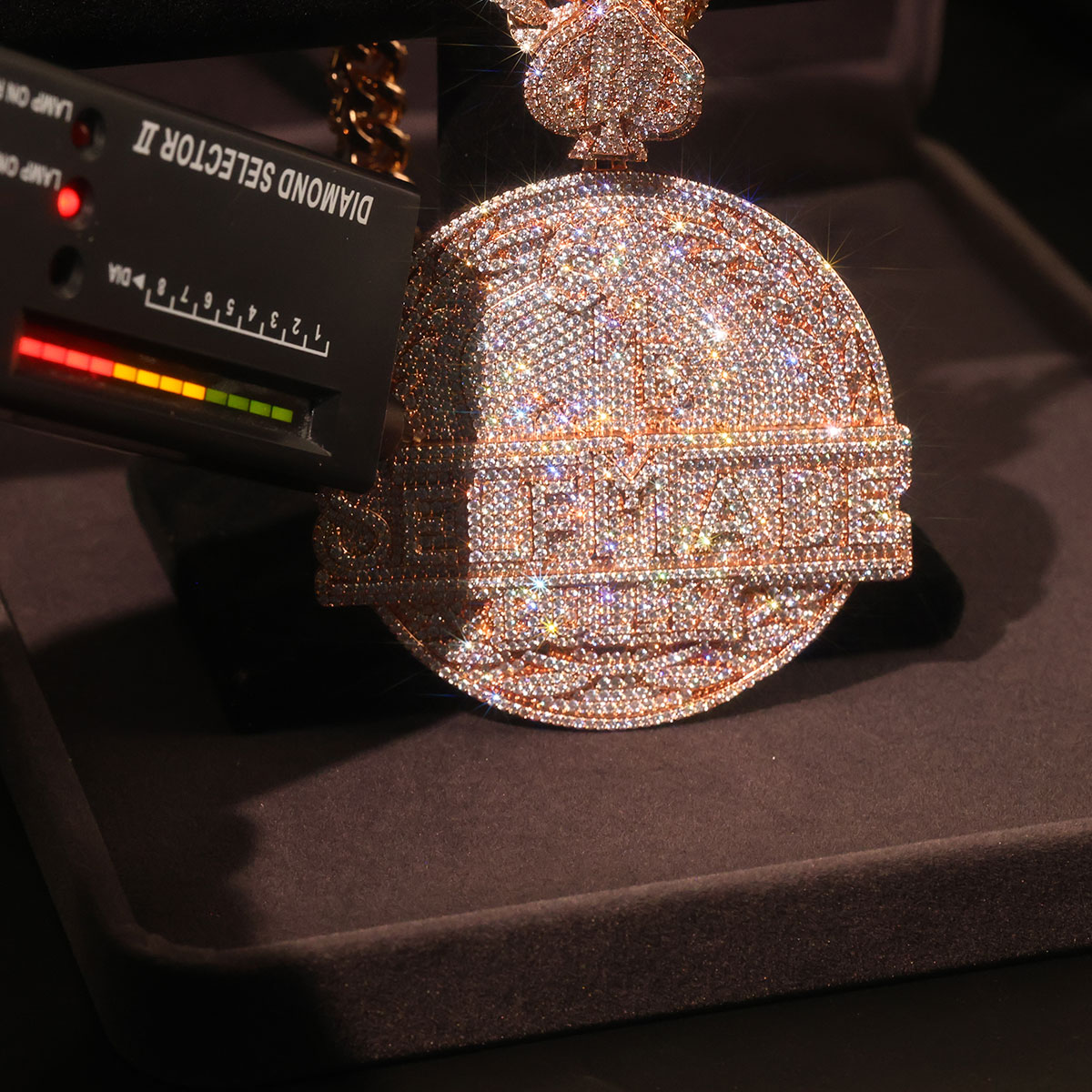 “Self Made”Iced Out Pendant 18 - 3D Printing Jewellery ulasan dan harga