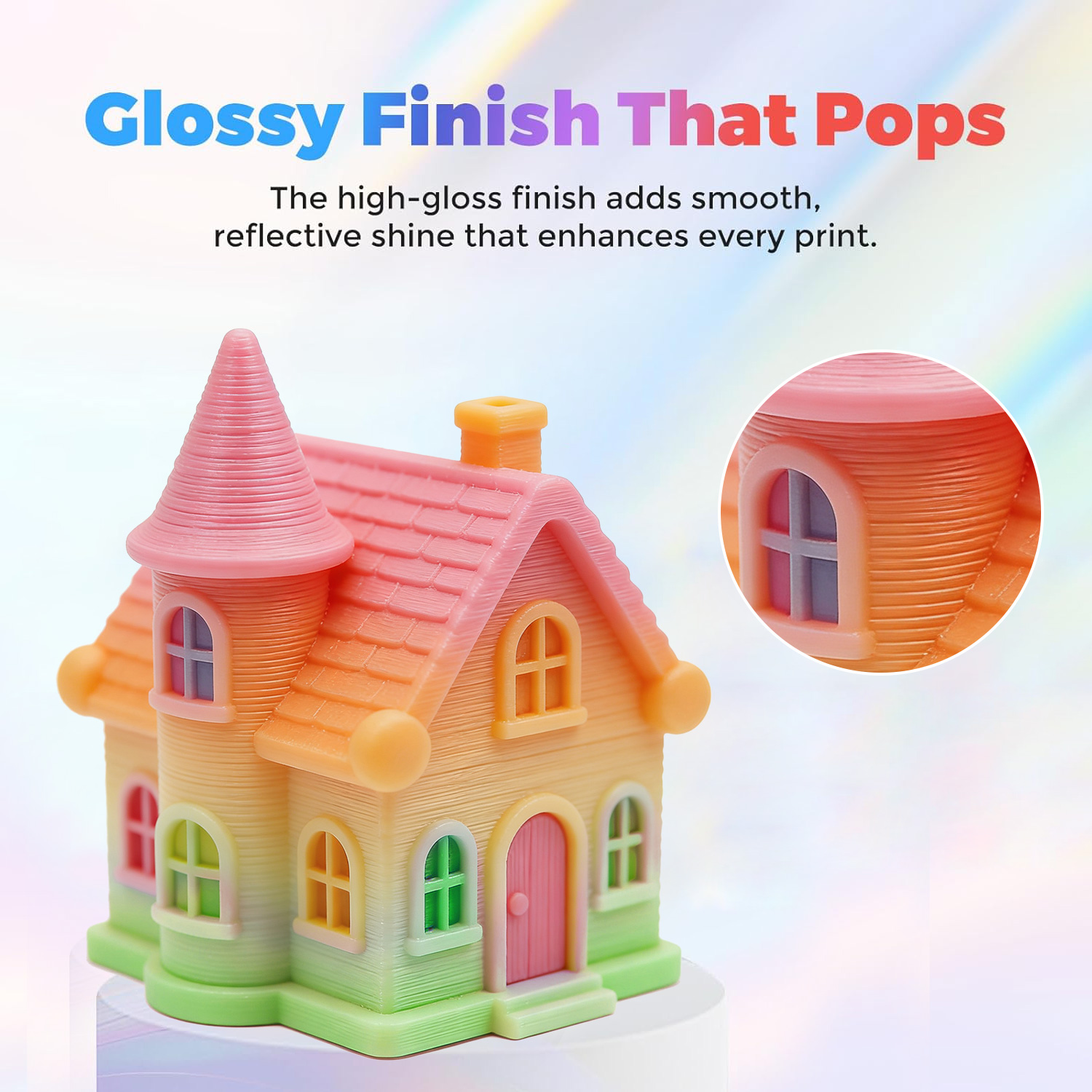 PLA Filament 1.75mm, 3D Printe - Tpu Flexible Filament ulasan dan harga