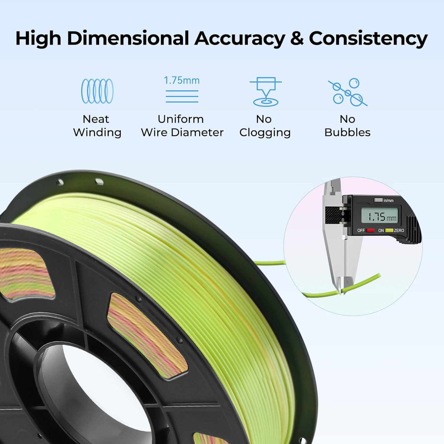 PLA Filament 1.75mm, 3D Printe - Tpu Flexible Filament ulasan dan harga