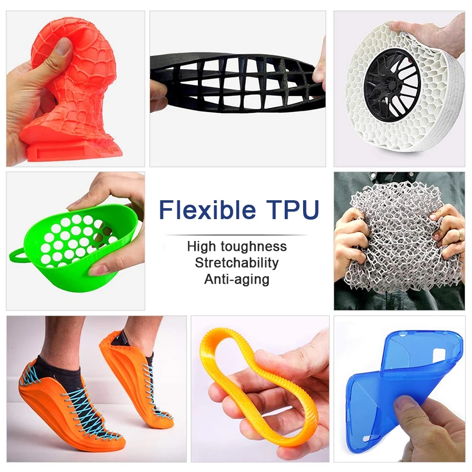 95A TPU Flexible Filament 1.75 - Tpu Flexible Filament ulasan dan harga