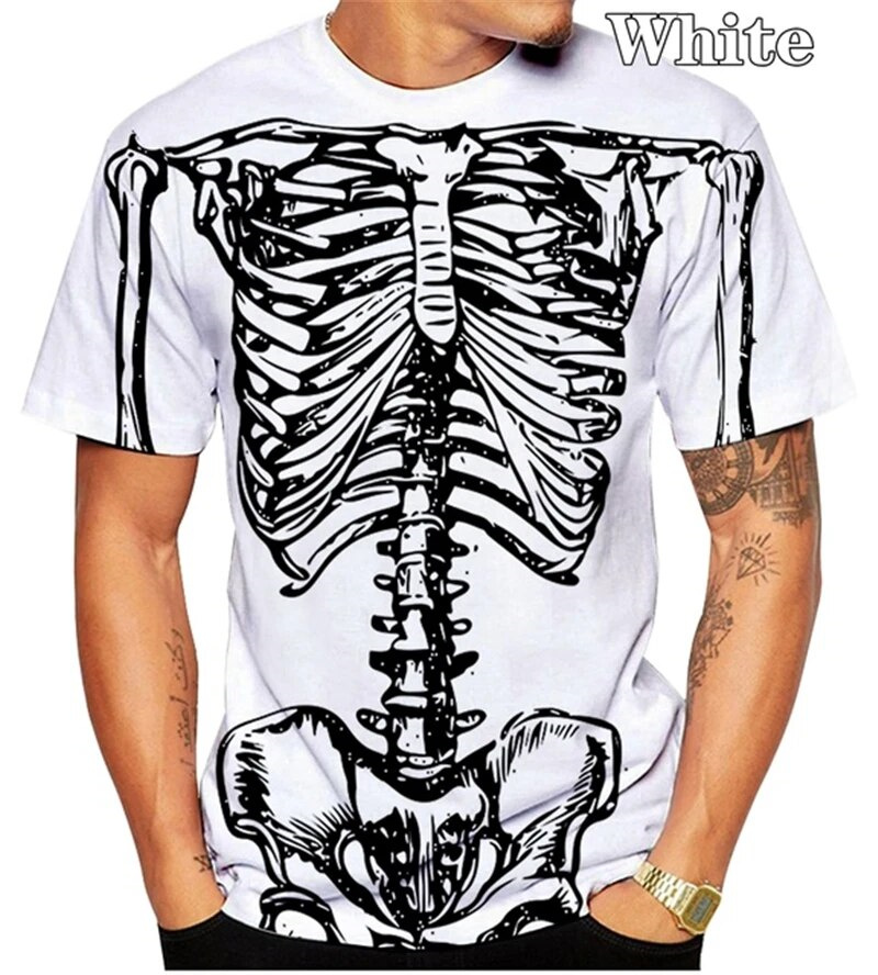 Horror Skull Skeleton Graphic  - 3D Printing X Ray ulasan dan harga