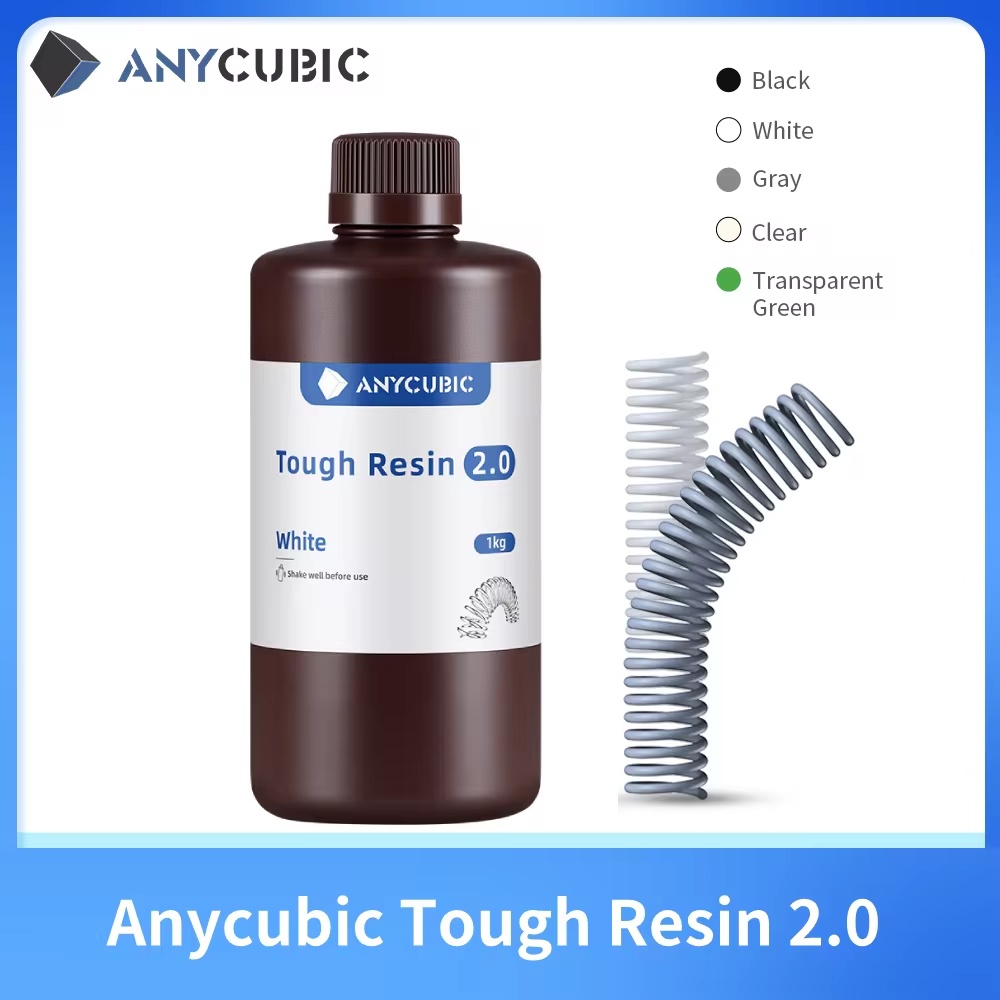 Anycubic Flexible Tough Resin  - Glue For 3D Printing ulasan dan harga